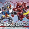 dernière tendance SDCS RX-78-2 & CHAR’S ZAKU II 23