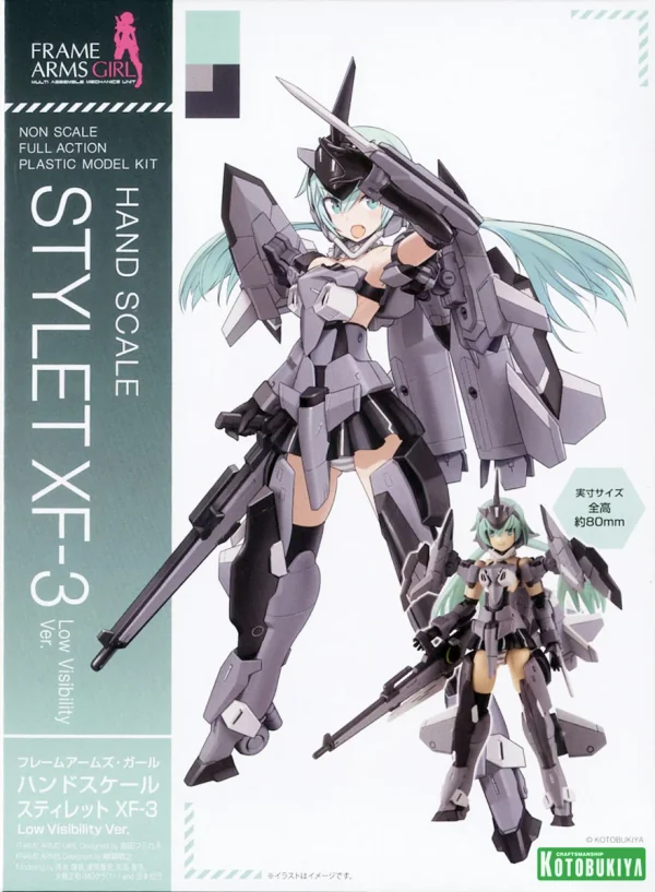 FRAME ARMS GIRL HAND SCALE STYLET XF-3 Low Visibility Ver. acheter 1