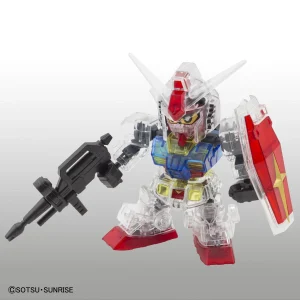 SD GUNDAM CROSS SILHOUETTE RX-78-2 GUNDAM CLEAR COLOR GUNDAM BASE LIMITED meilleure qualité 8