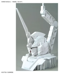 outlet 1/48 UNICORN GUNDAM HEAD DISPLAY BASE (PSYCHO-FRAME COLOR VARIATION VER.) & UNICORN GUNDAM 02 BANSHEE HEAD DISPLAY SET 23