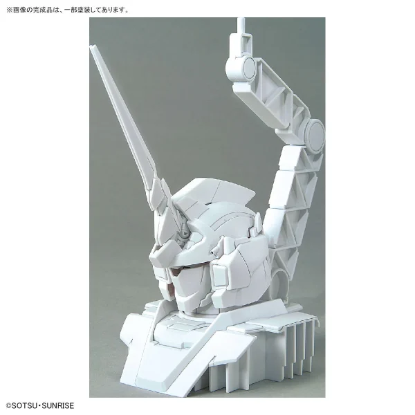 outlet 1/48 UNICORN GUNDAM HEAD DISPLAY BASE (PSYCHO-FRAME COLOR VARIATION VER.) & UNICORN GUNDAM 02 BANSHEE HEAD DISPLAY SET 8