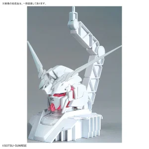 outlet 1/48 UNICORN GUNDAM HEAD DISPLAY BASE (PSYCHO-FRAME COLOR VARIATION VER.) & UNICORN GUNDAM 02 BANSHEE HEAD DISPLAY SET 21