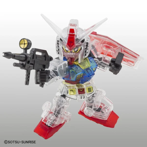 SD GUNDAM CROSS SILHOUETTE RX-78-2 GUNDAM CLEAR COLOR GUNDAM BASE LIMITED meilleure qualité 5