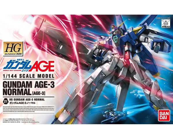 HGAGE 1/144 GUNDAM AGE-3 NORMAL marque pas cher 1