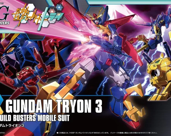 Prestation Et Rapide HGBF 1/144 GUNDAM TRYON 3 1