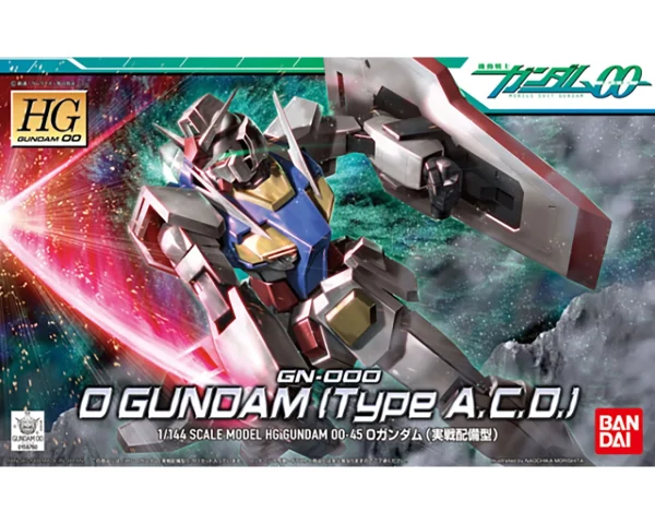 HG00 1/144 GUNDAM O (TYPE A.C.O) styles dernier cri 1