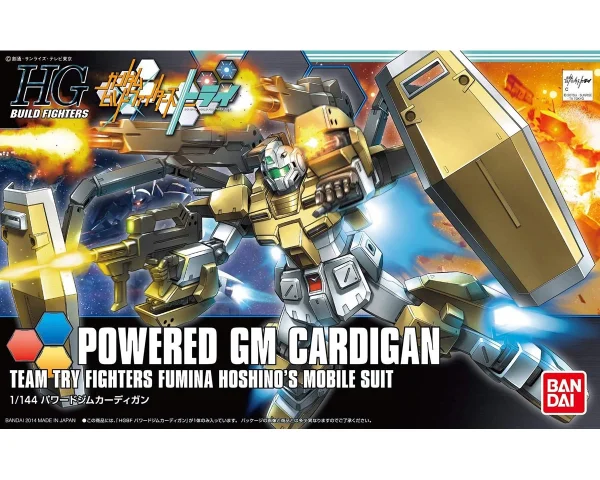 Meilleur Prix HGBF 1/144 POWERED GM CARDIGAN 1