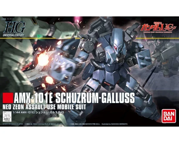 HGUC 1/144 SCHUZRUM GALLUSS soldes en ligne 1