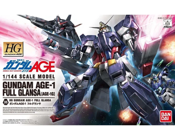 HGAGE 1/144 GUNDAM AGE-1 FULL GLANSA pas cher marque 1