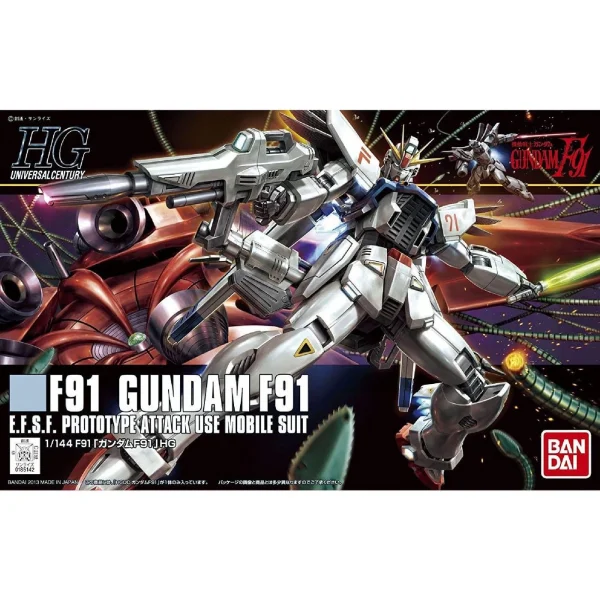 HGUC 1/144 GUNDAM F91 fashioniable 1