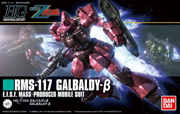 grossiste en ligne HGUC 1/144 GALBALDY BETA 1