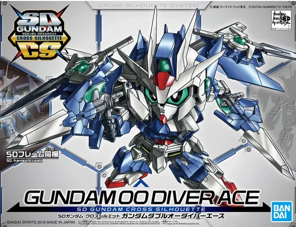 SD GUNDAM CROSS SILHOUETTE GUNDAM 00 DIVER ACE soldes officiel 1