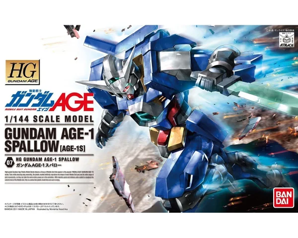 SOLDES TOUT À HGAGE 1/144 GUNDAM AGE-1 SPALLOW 1