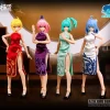 boutique en ligne A.T.K GIRL : FOUR MYSTICAL BEASTS QIPAO ACCESSORIES SET 40