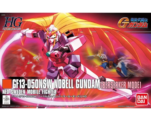 site pas cher HGFC 1/144 NOBEL GUNDAM BERSERKER MODE 1