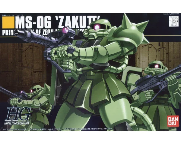 HGUC 1/144 ZAKU II MASS PRODUCTION TYPE achetez pas cher 1