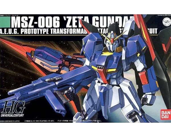 HGUC 1/144 ZETA GUNDAM grande marque pas cher 1