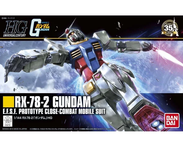 HGUC 1/144 RX-78-2 GUNDAM (REVIVE VER.) prix pas cher 1