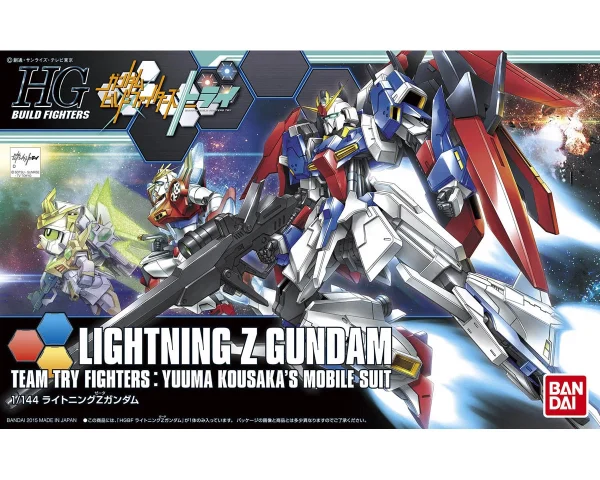 de garantie authentique HGBF 1/144 LIGHTNING Z GUNDAM 1