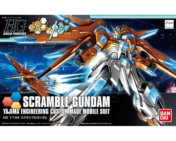 Meilleur Service HGBF 1/144 SCRAMBLE GUNDAM 1