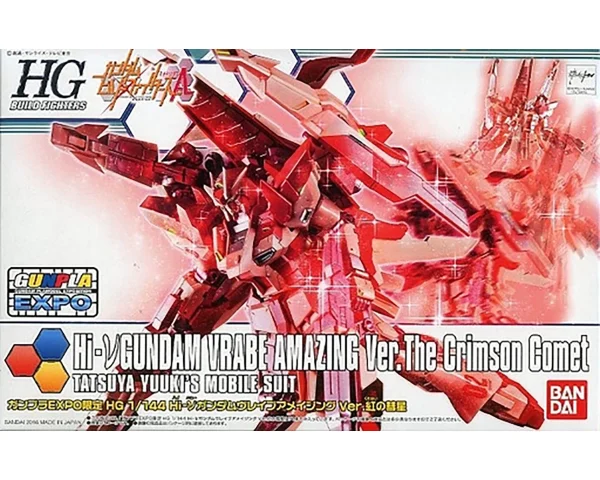 Protections acheteurs HGBF 1/144 HI-NU GUNDAM VRABE AMAZING CRIMSON COMET 1