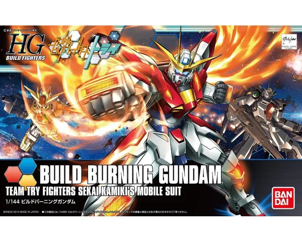 achetez HGBF 1/144 BUILD BURNING GUNDAM 1