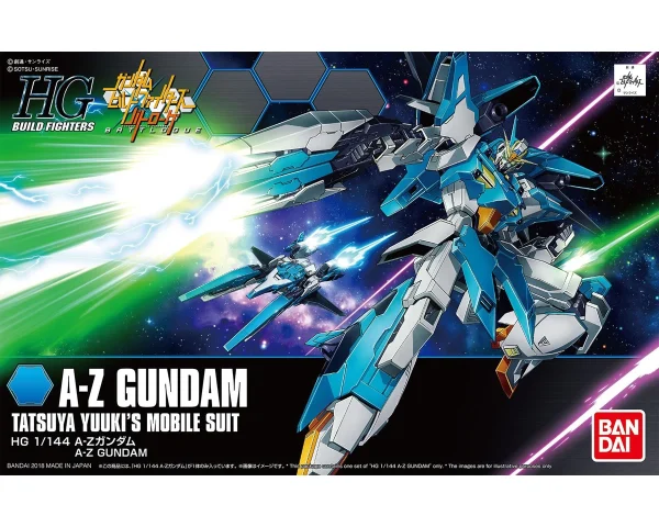 Boutique officielle HGBF 1/144 A-Z GUNDAM 1