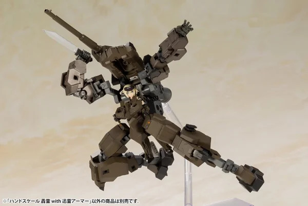 jusqu'à FRAME ARMS GIRL HANDSCALE GOURAI With JINRAI ARMOR 9