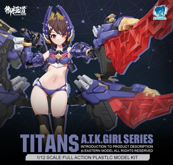 Boutique officielle A.T.K GIRL 1/12 : TITANS (EVA) 1