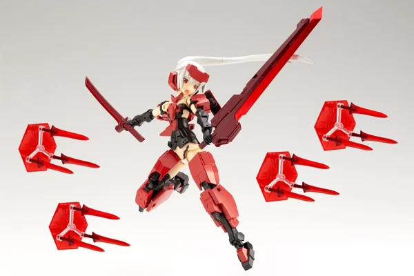 FRAME ARMS GIRL : JINRAI & WEAPEON SET. meilleur service 3