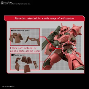 qualité d’originales HGUC 1/144 MS-06S Char’s Zaku II [40TH LIMITED] 24