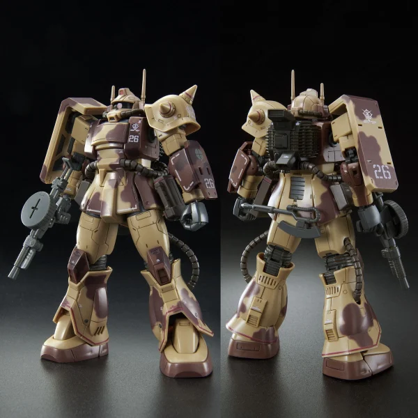 grand choix HG 1/144 Zaku Desert Type (Double Antenna Specification) 3