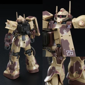 grand choix HG 1/144 Zaku Desert Type (Double Antenna Specification) 14