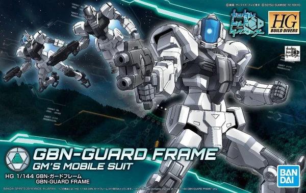 pas cher HGBD 1/144 GBN-GUARD FRAME 1