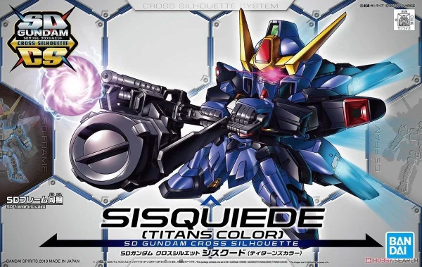 Nouvelle Collection SD GUNDAM CROSS SILHOUETTE SISQUIEDE (TITANS COLORS) 1