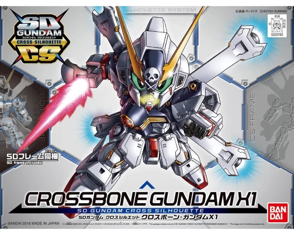 magasin en ligne SD CROSS SILHOUETTE CROSSBONE GUNDAM 1