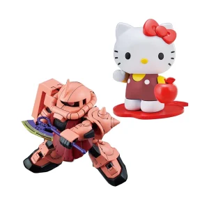 SD GUNDAM CROSS SILHOUETTE HELLO KITTY / MS-06S CHAR’S ZAKU II officiel 12