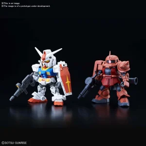 dernière tendance SDCS RX-78-2 & CHAR’S ZAKU II 14