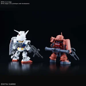 dernière tendance SDCS RX-78-2 & CHAR’S ZAKU II 12